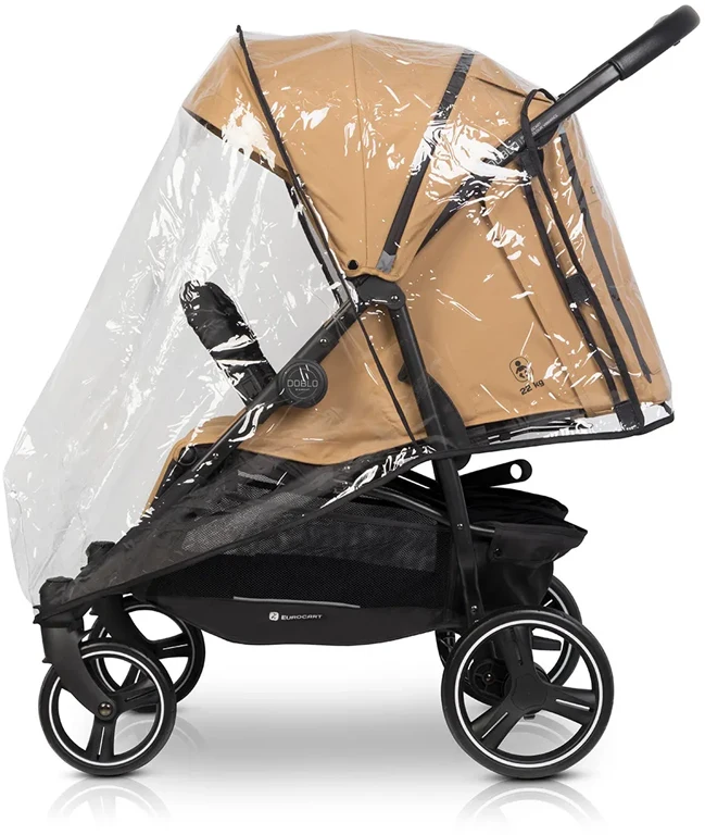 Коляска для двойни Euro-Cart Doblo Camel